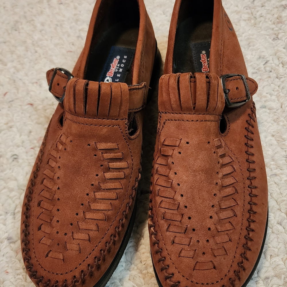 Vintage Brown Leather Women's Shoes